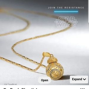 COPY - Diamond Star wars necklace